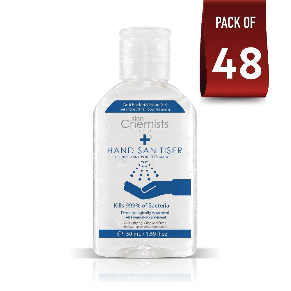skin chemist skinChemists Hand Sanitiser 50ml Pack Of 48