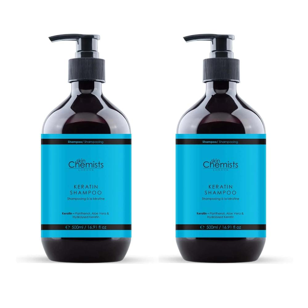 skin chemist skinChemists Keratin Clarifying Shampoo 500ml Twin Value Savings Pack