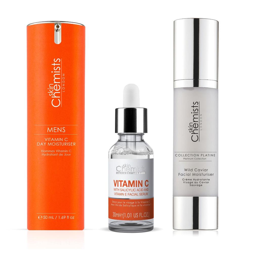 skin chemist skinChemists Men's Caviar Skincare Kit