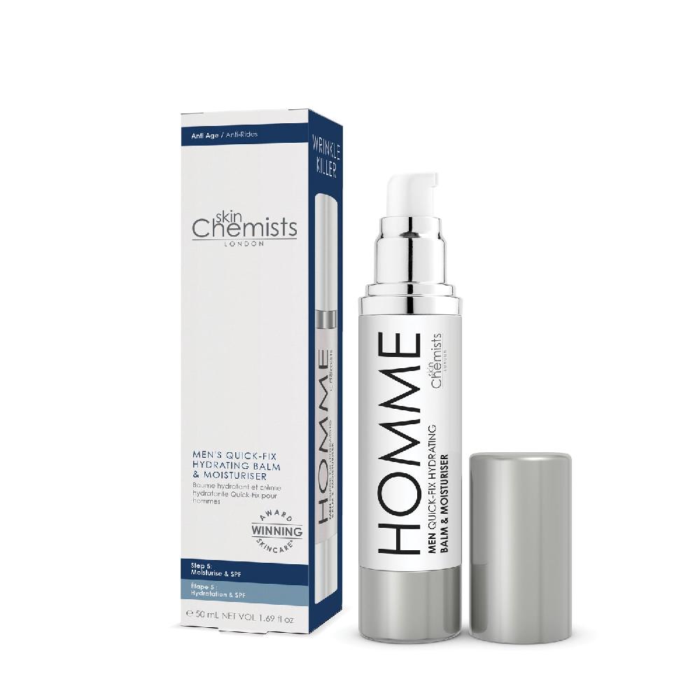 Skin Chemist SkinChemists Men's Quick Fix Hydrating Balm & Moisturiser 50ml Twin Va