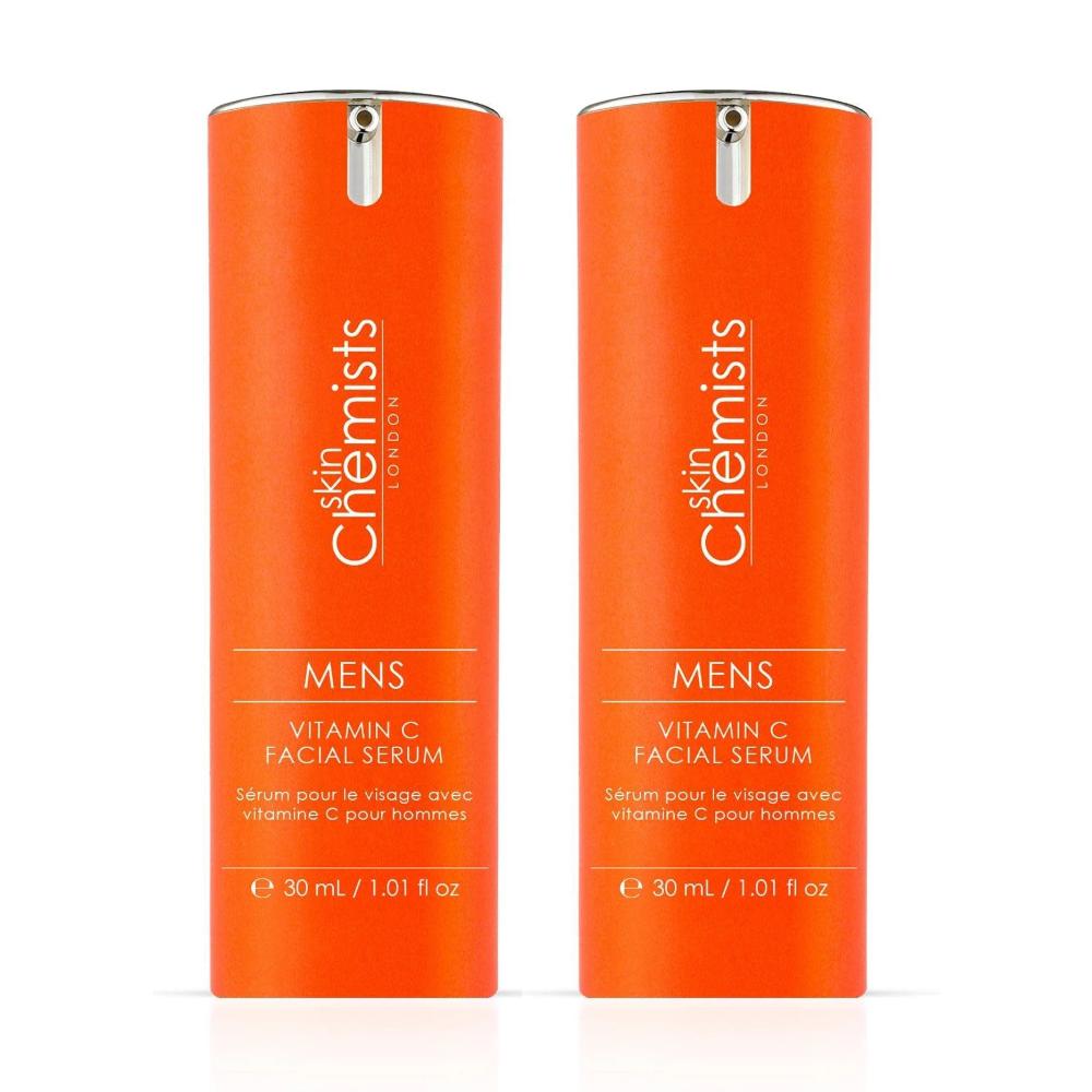 skin chemist skinChemists Men's Vitamin C Facial Serum 30ml Twin Value Savings Pack