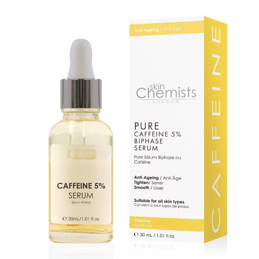 Skin Chemist SkinChemists Pure Caffeine 5% Biphase Serum 30ml Twin Value Savings Pa