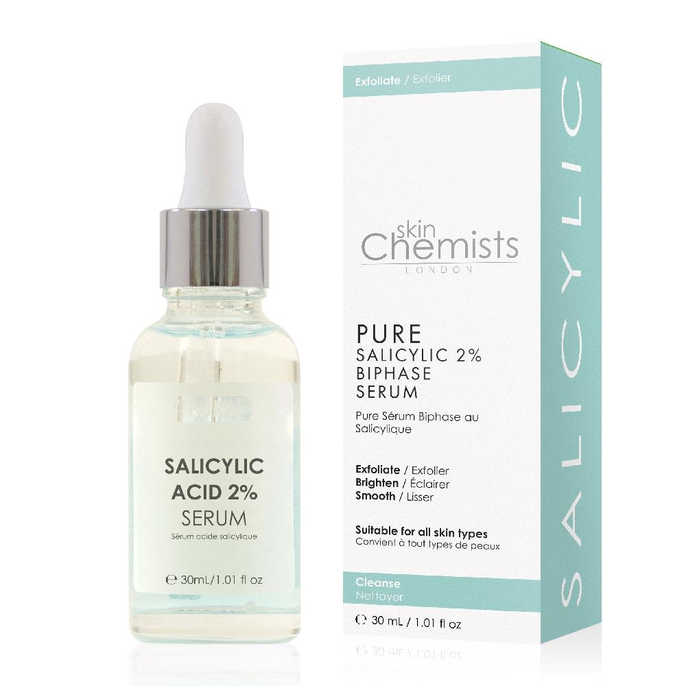 Skin Chemist SkinChemists Pure Salicylic Acid 2% Biphase Serum 30ml Twin Value Savi