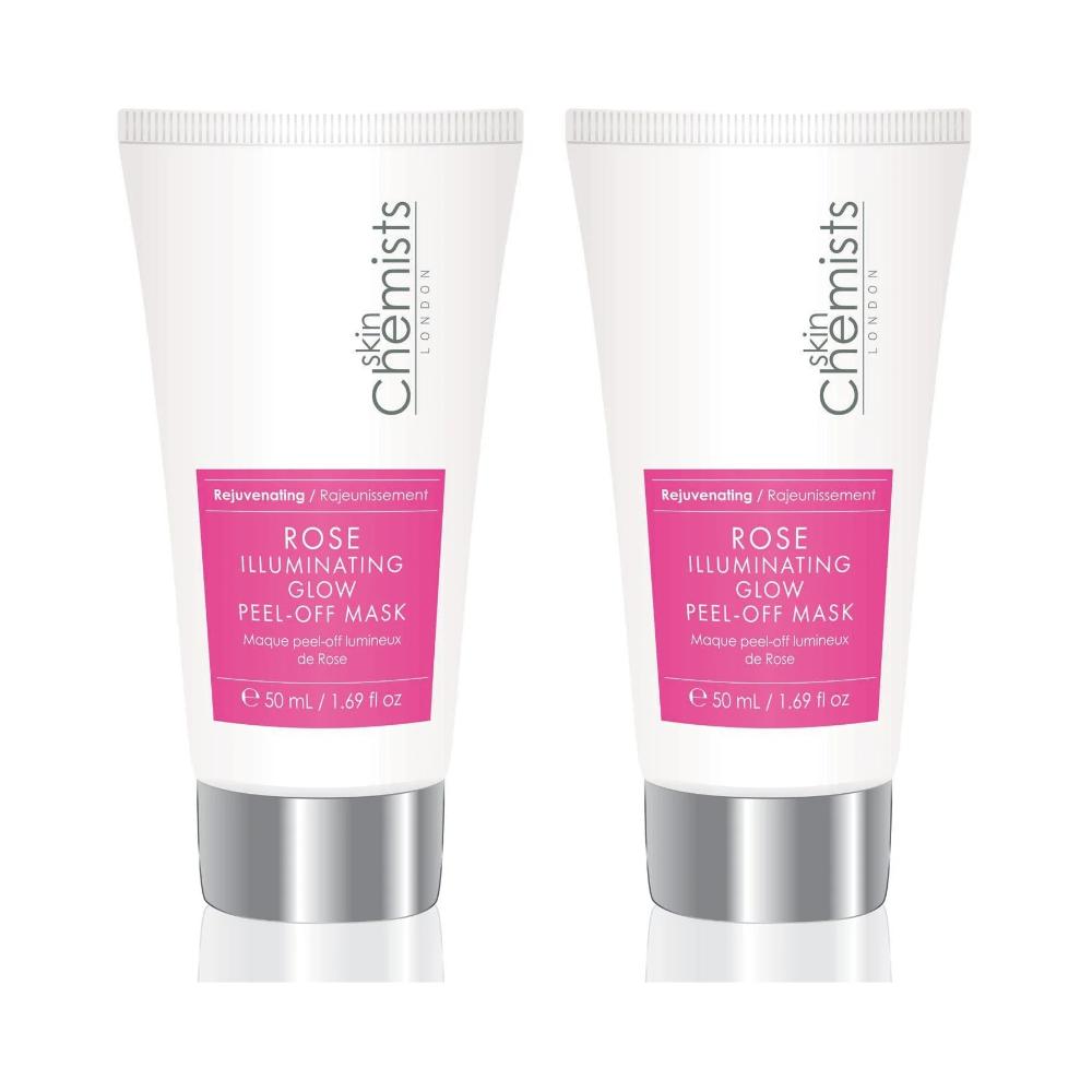 skin chemist skinChemists Rose Illuminating Glow Peel Off Mask 50ml Twin Value Savi
