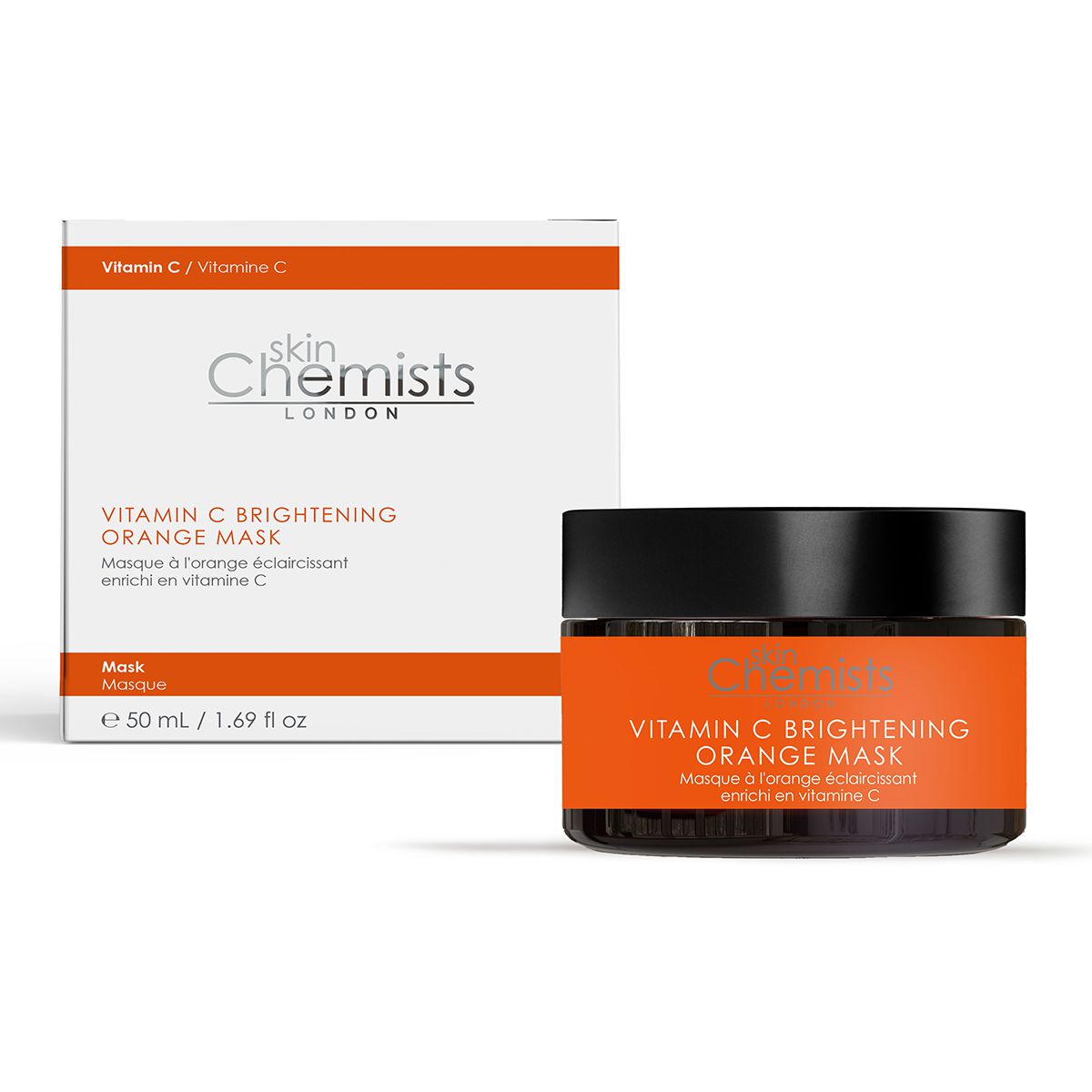 Skin Chemist SkinChemists Vitamin C Brightening Orange Mask 50ml Twin Value Savings