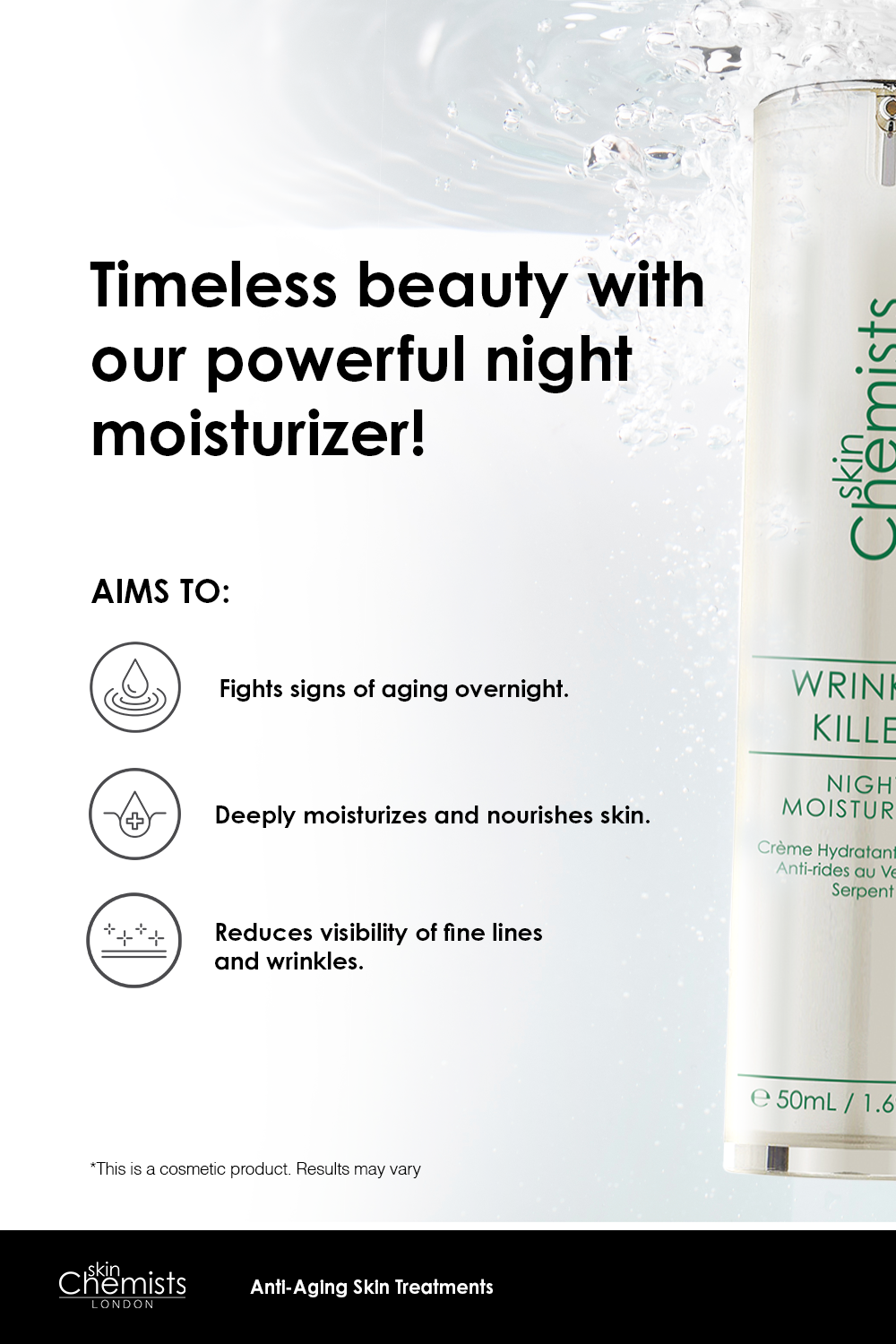 Skin Chemist SkinChemists Wrinkle Killer Night & Facial Serum