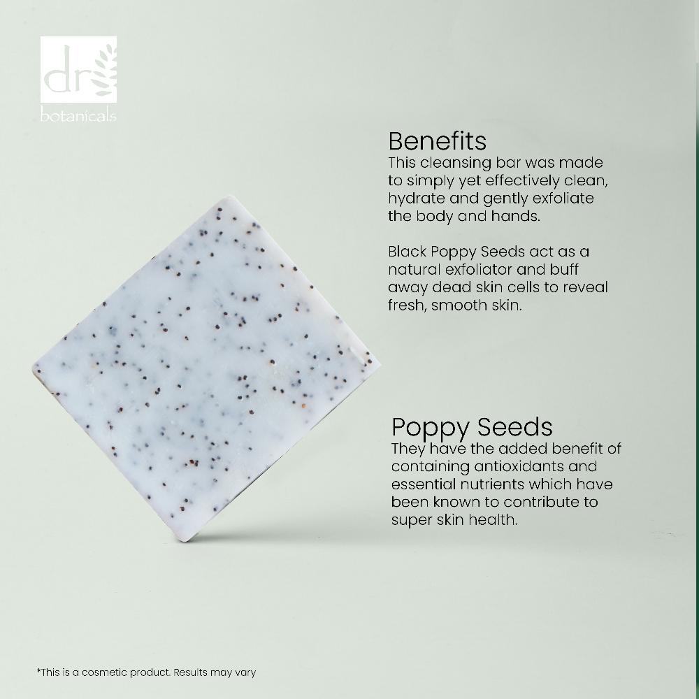 Skin Chemist Strawberry & Poppy Seed Cleansing Bar 100g