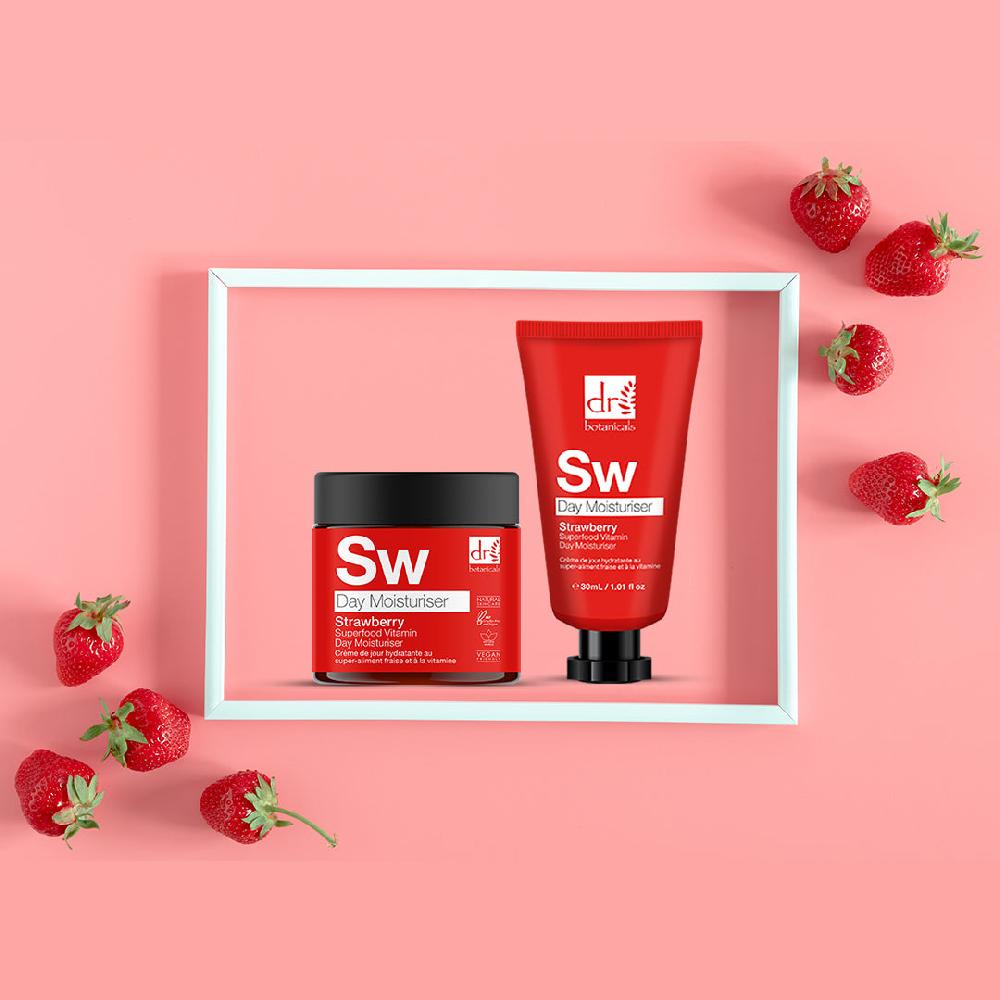 Skin Chemist Strawberry Superfood Vitamin Day Moisturiser Duo