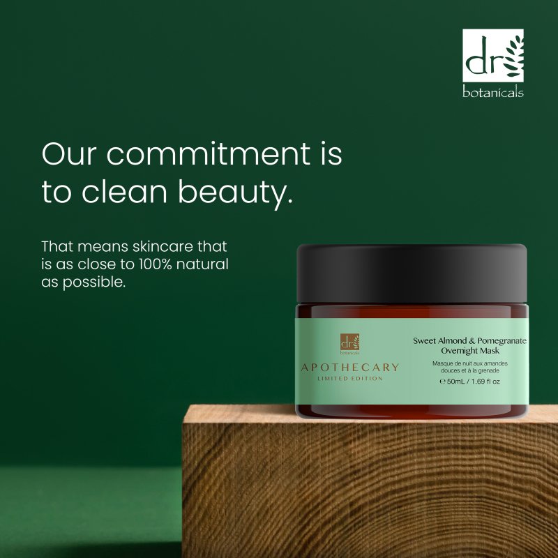 Skin Chemist Sweet Almond & Pomegranate Overnight Mask 50ml