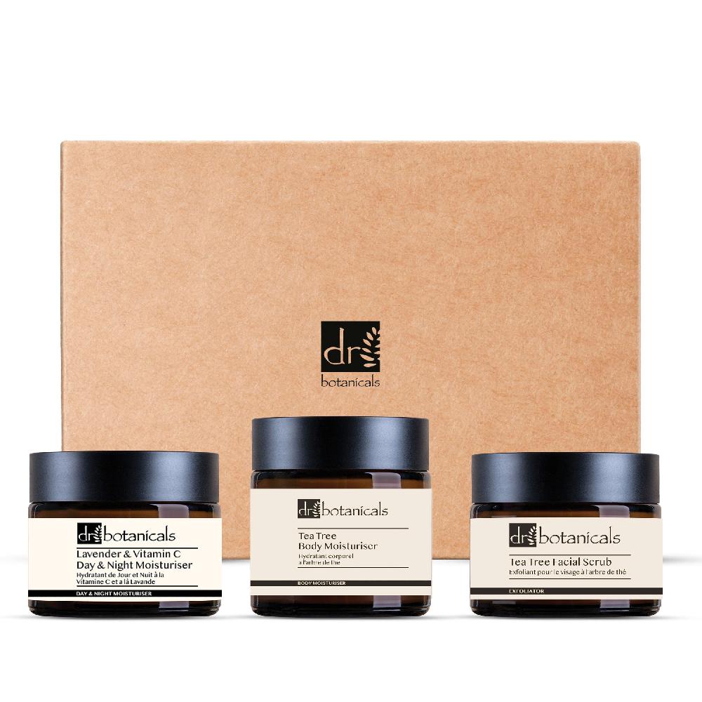 skin chemist Tea Tree Facial Scrub Lavender & Vitamin C Day & Night Moisturiser Tea