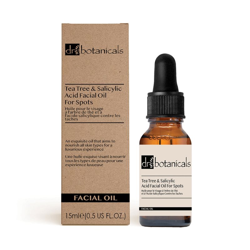Skin Chemist Tea Tree & Salicylic Acid Facial Oil For Spots