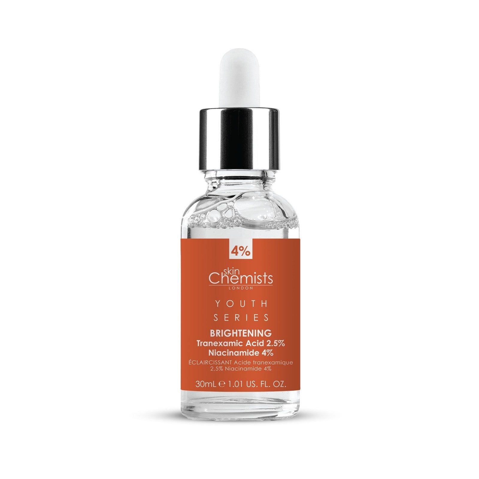 skin chemist Tranexamic Acid 2.5% Niacinamide 4% Brightening Facial Serum 30ml