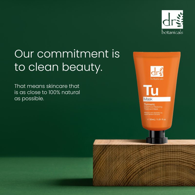Skin Chemist Turmeric Superfood Restoring Treatment Mask 30ml