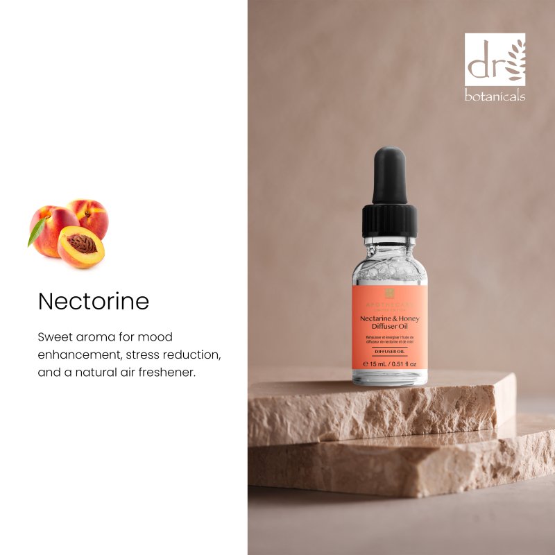 Skin Chemist Uplift & Energise Nectarine & Honey Diffuser Oil 15ml