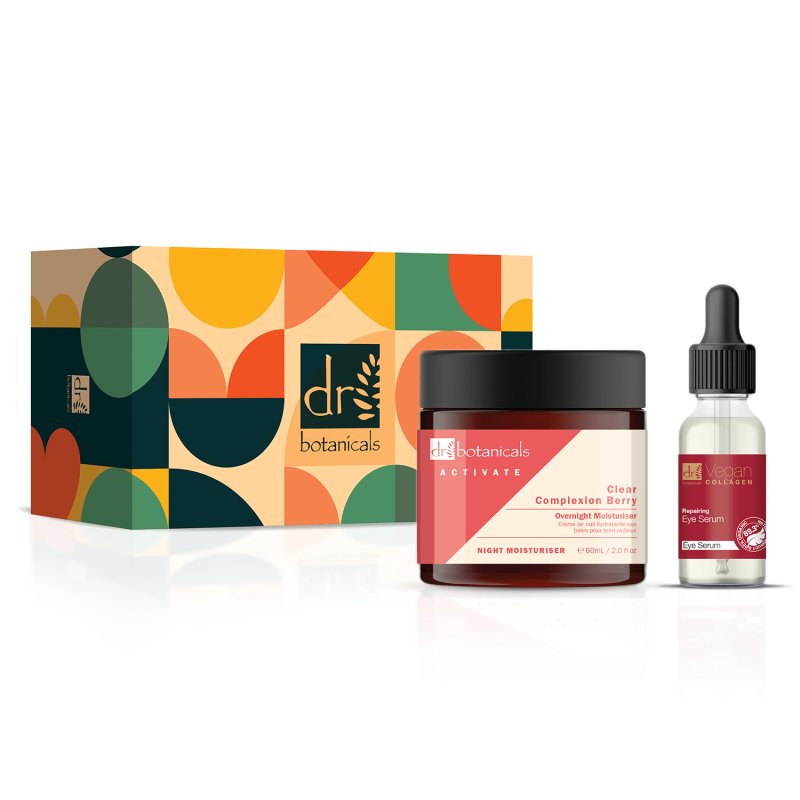 skin chemist Vegan Collagen Eye Serum & Berry Overnight Moisturiser