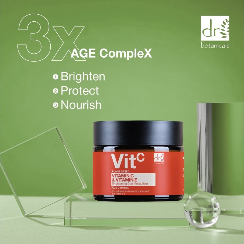 Skin Chemist Vitamin C 1% & Vitamin E Brightening Duo Moisturiser 60ml