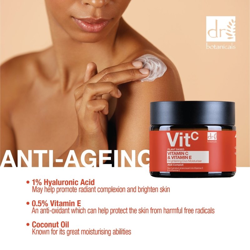 Skin Chemist Vitamin C 1% & Vitamin E Brightening Duo Moisturiser 60ml