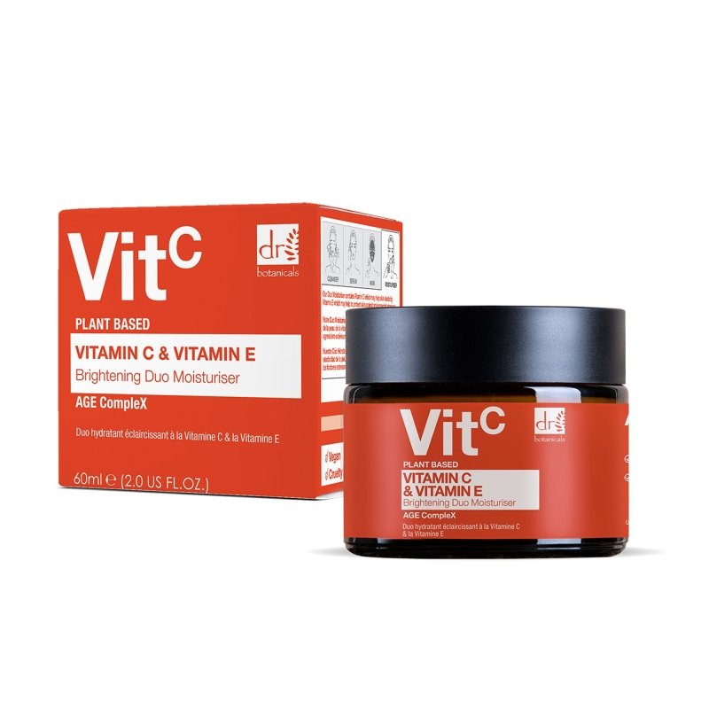 Skin Chemist Vitamin C & Hyaluronic Acid Anti-ageing Facial Serum 30ml + Vitamin C