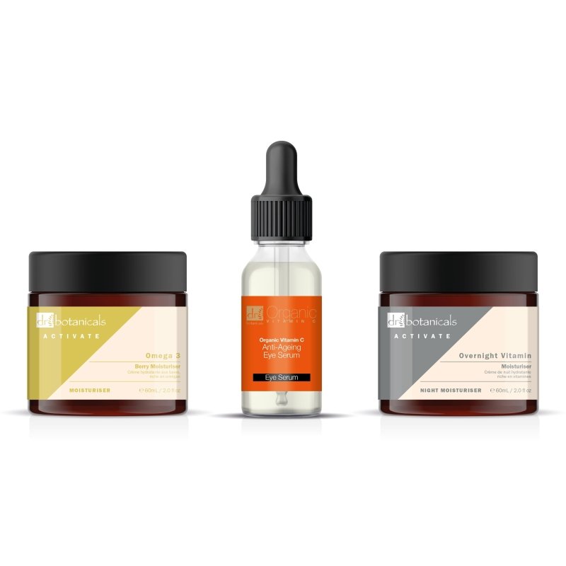 skin chemist Vitamin C + Omega 3 Overnight Moisture Kit