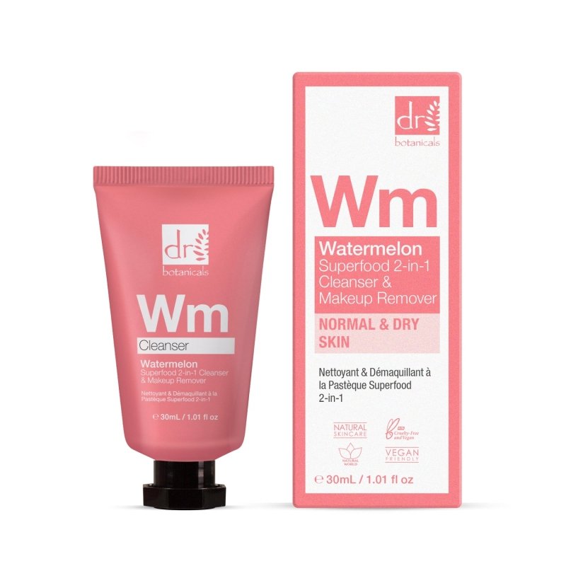 Skin Chemist Watermelon Superfood 2-In-1 Cleanser & Makeup Remover 30ml