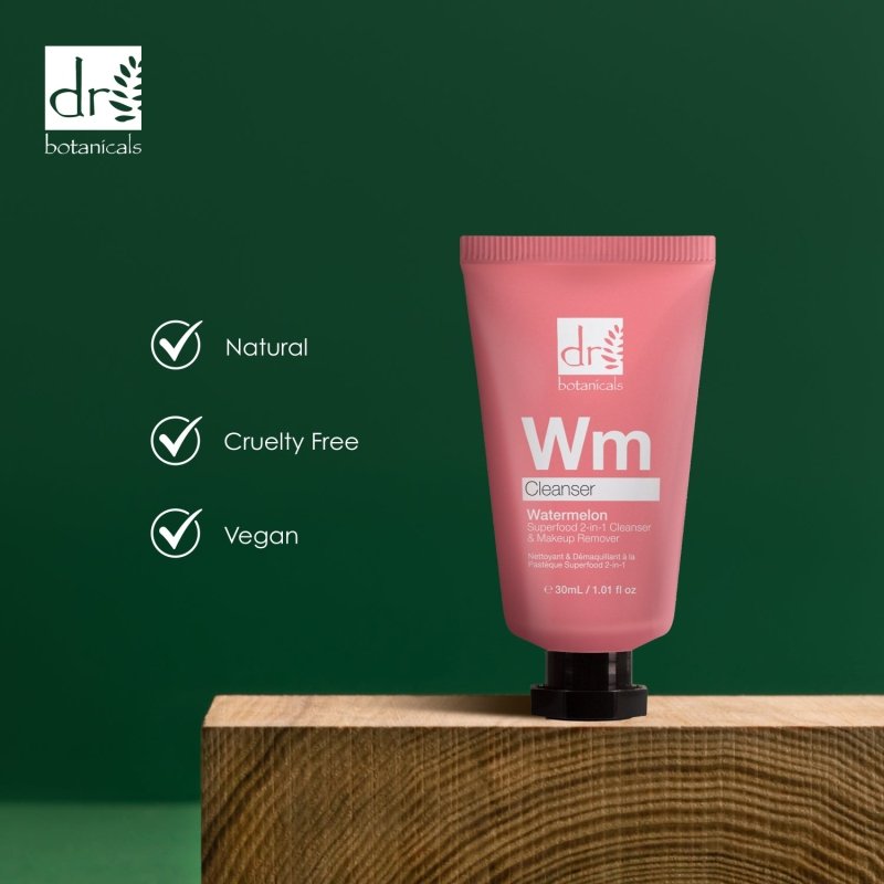 Skin Chemist Watermelon Superfood 2-In-1 Cleanser & Makeup Remover 30ml