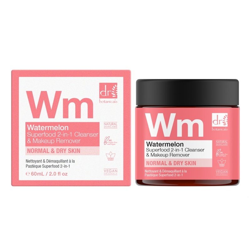 Skin Chemist Watermelon Superfood 2-In-1 Cleanser & Makeup Remover 60ml