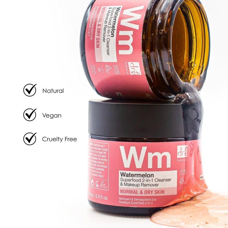 Skin Chemist Watermelon Superfood 2-In-1 Cleanser & Makeup Remover 60ml