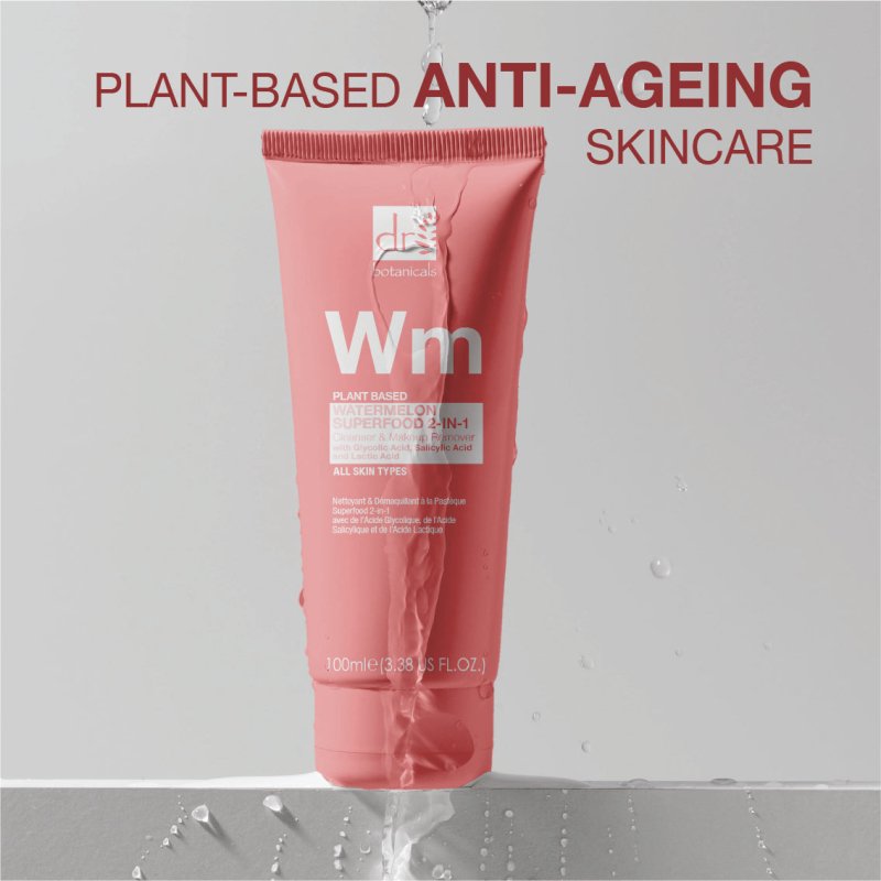 Skin Chemist Watermelon Superfood 2-in-1 Cleanser & Makeup Remover With Glycolic Ac