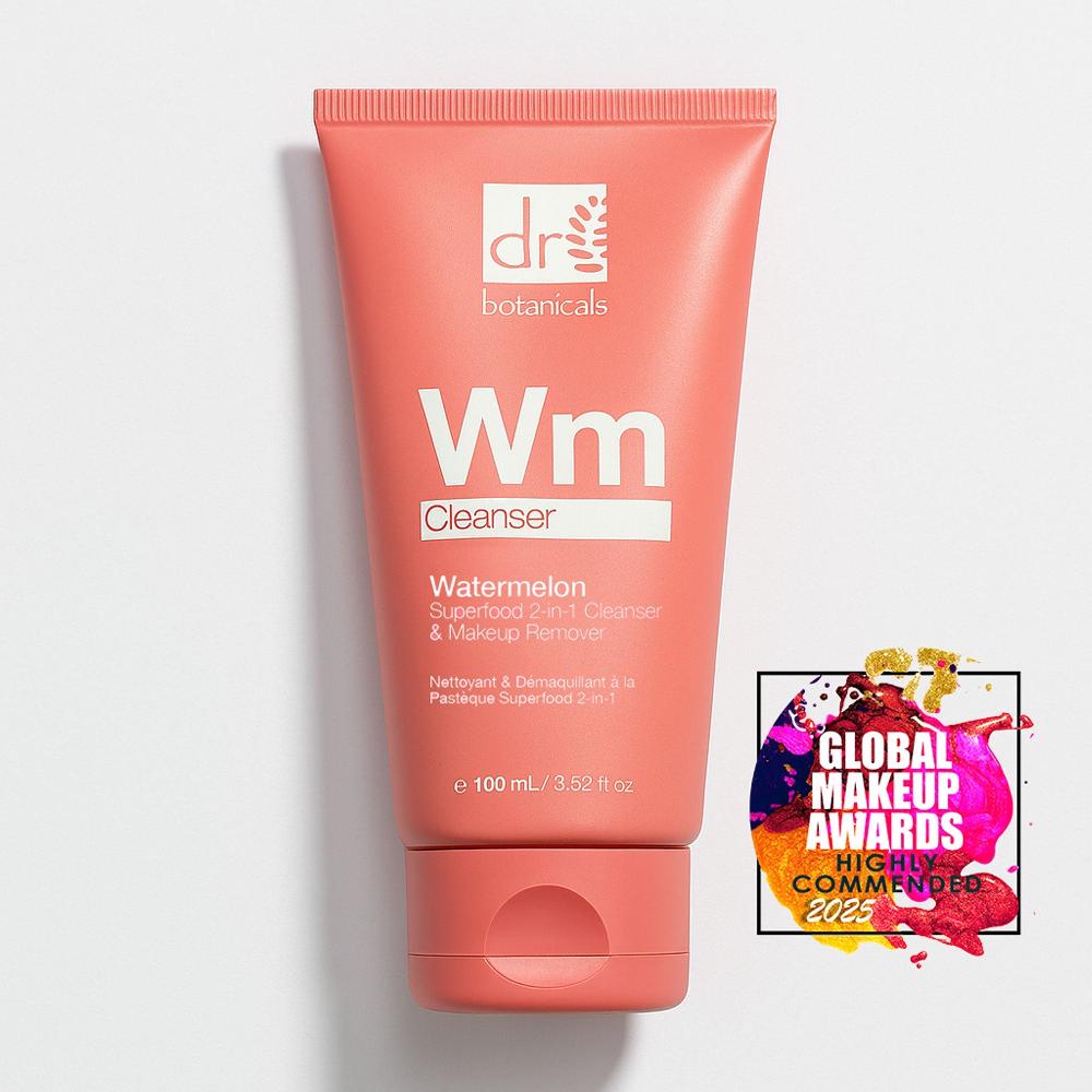 Skin Chemist Watermelon Superfood 2-in-1 Cleanser & Makeup Remover 100ml With Glyco
