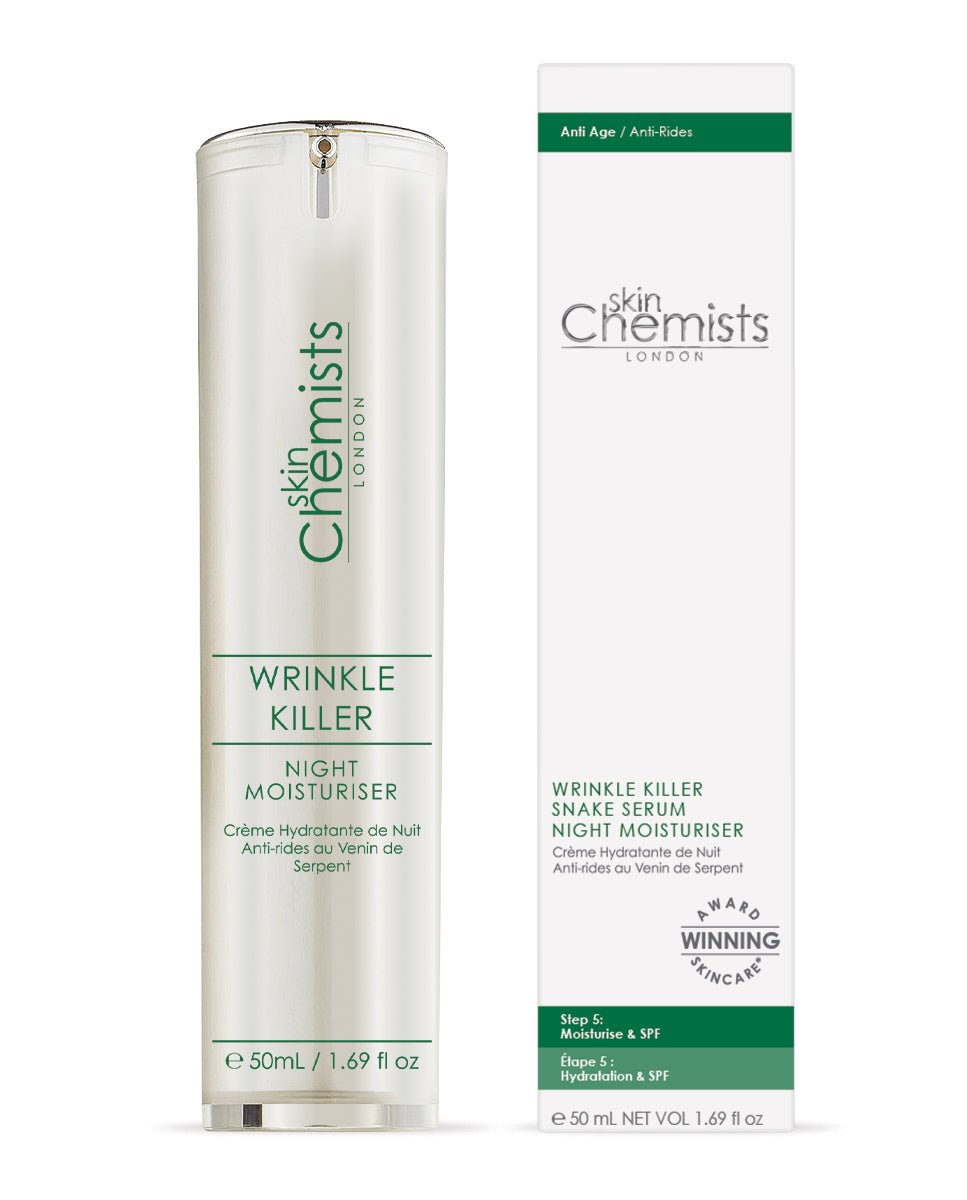 skin chemist Wrinkle Killer 1% Syn-Ake Night Moisturiser 50ml
