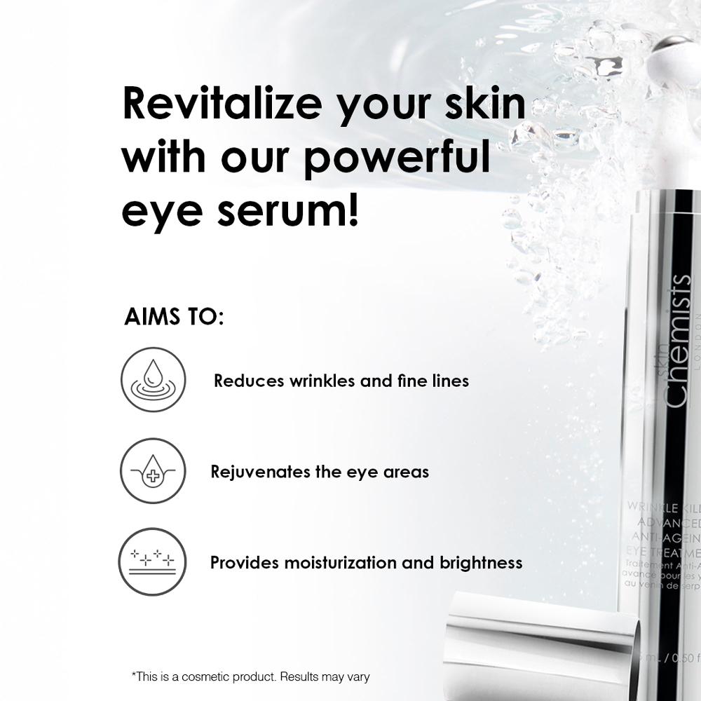 Skin Chemist Wrinkle Killer Anti-Ageing Eye Treatment 15ml