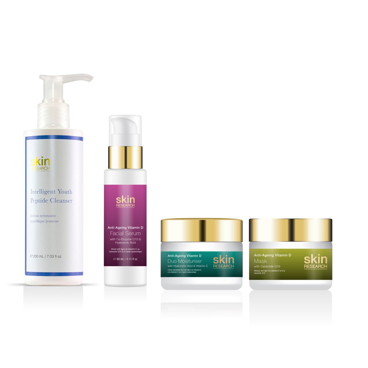 Skin Chemist Youth Peptide - Cleanser - + Anti-Ageing Vitamin D With Hyaluronic Aci