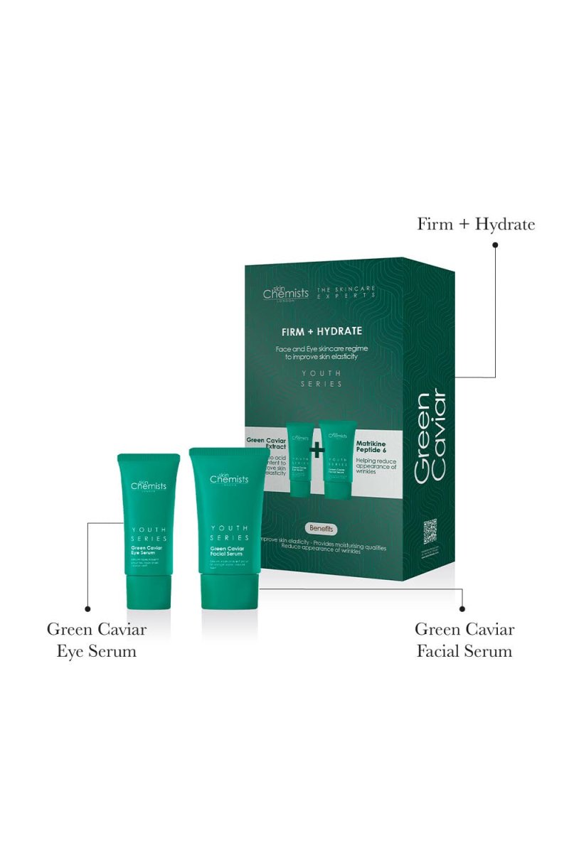 Skin Chemist Youth Series Green Caviar Firm & Hydrate Kit
