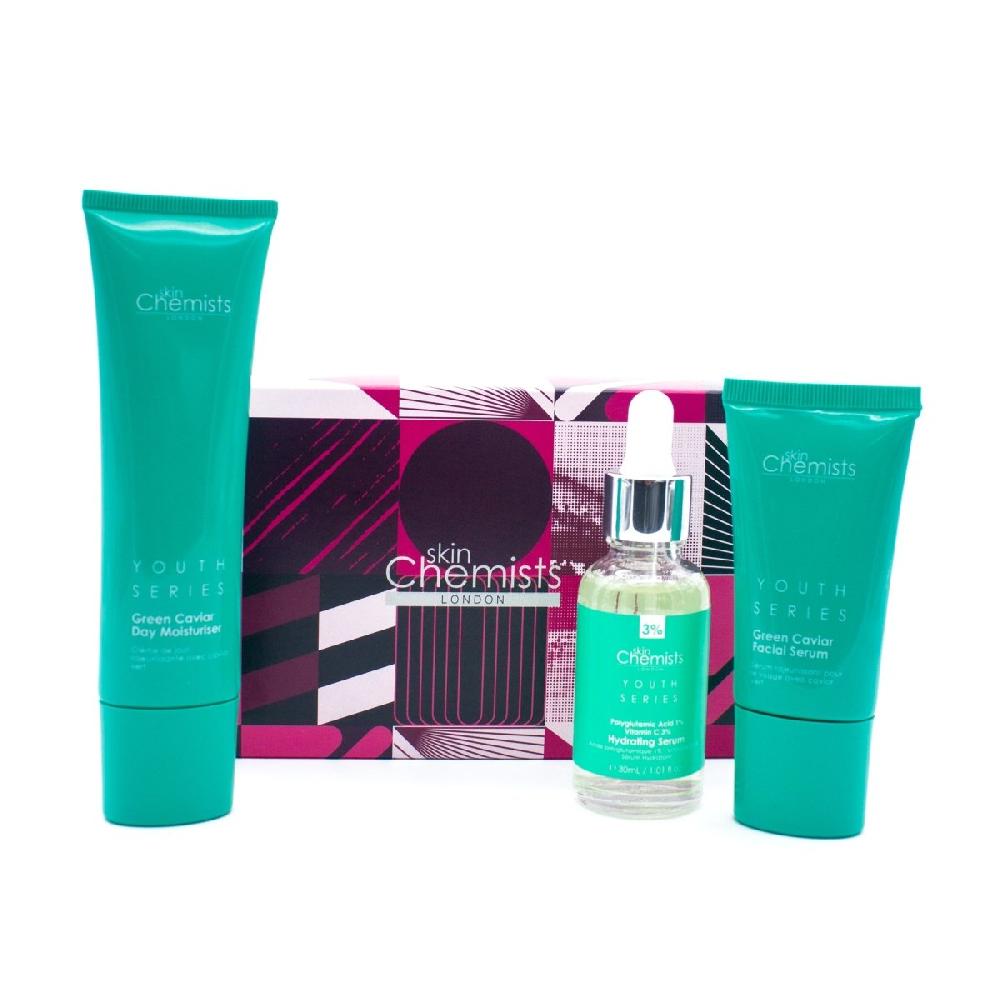 skin chemist Youth Series Green Caviar Hydrating Gift Set