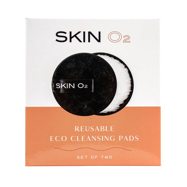 Skin O2 ECO Reusable Facial Cleansing Pads - Set Of 2 — Skin O2