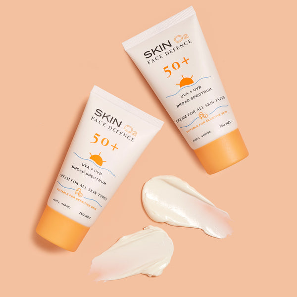 Skin O2 Face Defence 50+ Invisible Sunscreen — Skin O2