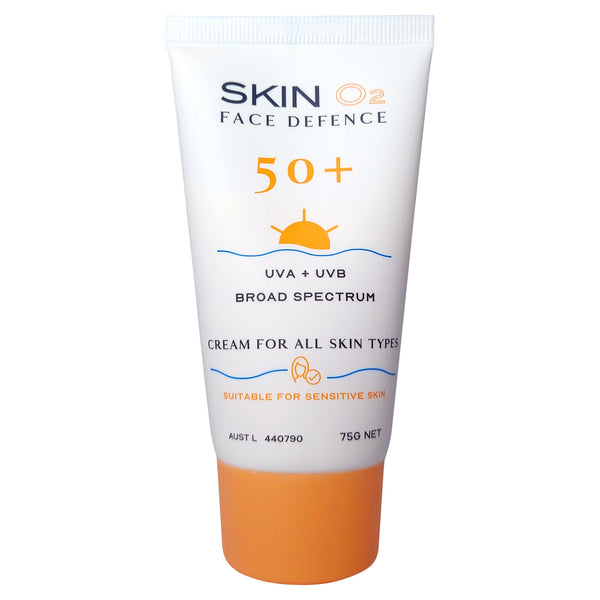 skin o2 Face Defence 50+ Invisible Sunscreen — Skin O2