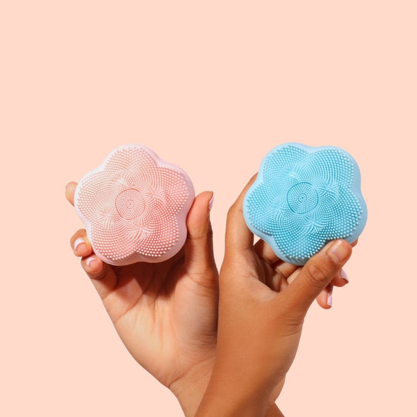 Skin O2 Facial Cleansing Brush - Silicon Facial Scrubber And Face Wash Device — Skin O2
