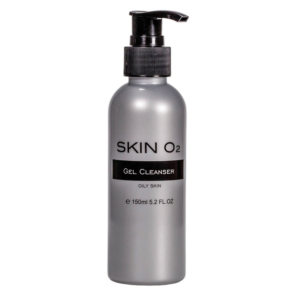 skin o2 Gel Cleanser - Facial cleansing gel for oily or acne prone skin — Skin O2