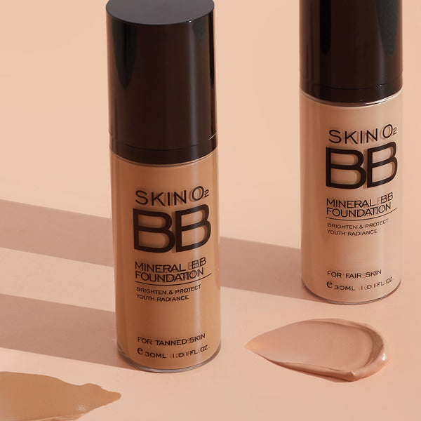 Skin O2 Mineral BB Foundation - Natural Mineral BB Cream — Skin O2