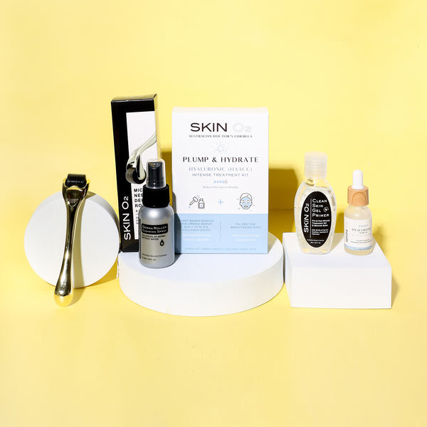 Skin O2 Derma Roller Anti Ageing Kit — Skin O2