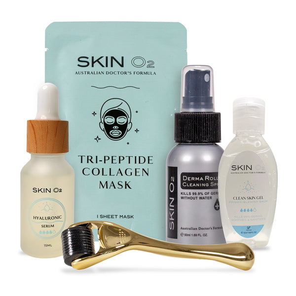 skin o2 Derma Roller Anti Ageing Kit — Skin O2