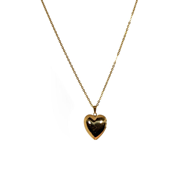 Skin O2 Gold Heart Locket — Skin O2