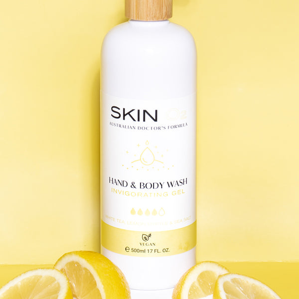 Skin O2 Hand & Body Wash - Invigorating Gel — Skin O2
