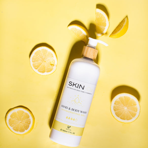 Skin O2 Hand & Body Wash - Invigorating Gel — Skin O2