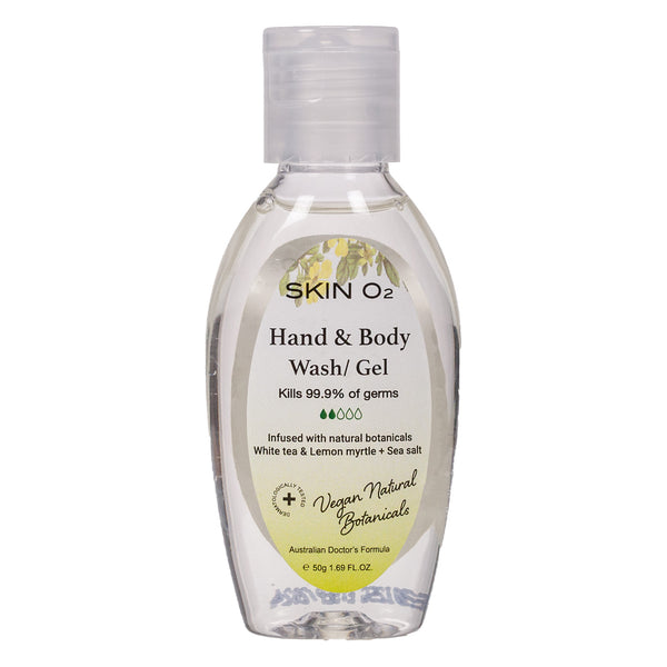 Skin O2 Hand & Body Wash - Invigorating Gel — Skin O2