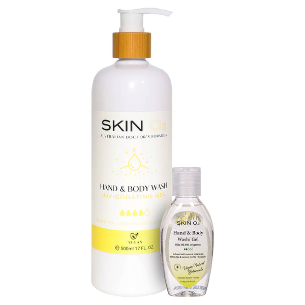 skin o2 Hand & Body Wash - Invigorating Gel — Skin O2