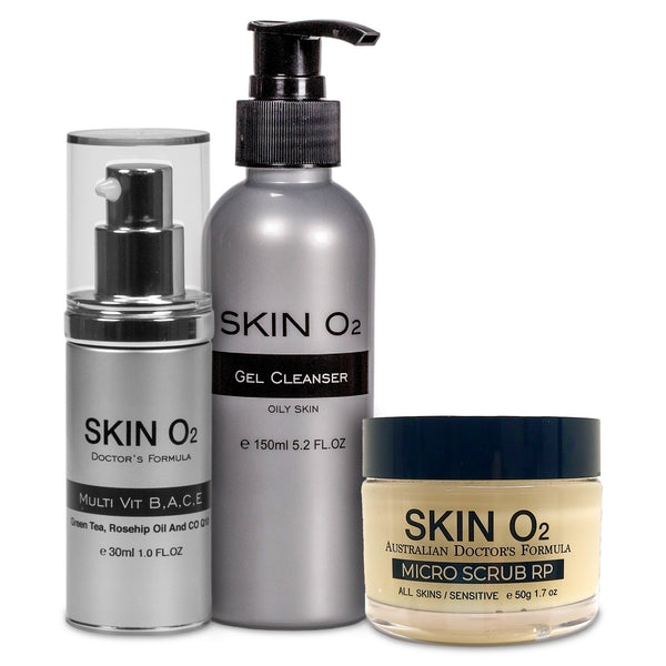skin o2 Men's Skincare Starter Bundle — Skin O2