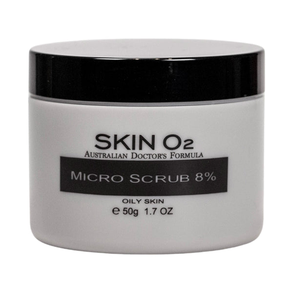skin o2 Micro Scrub Exfoliator 8% — Skin O2