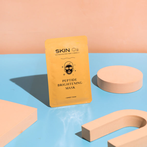 Skin O2 Peptide Brightening Sheet Mask — Skin O2